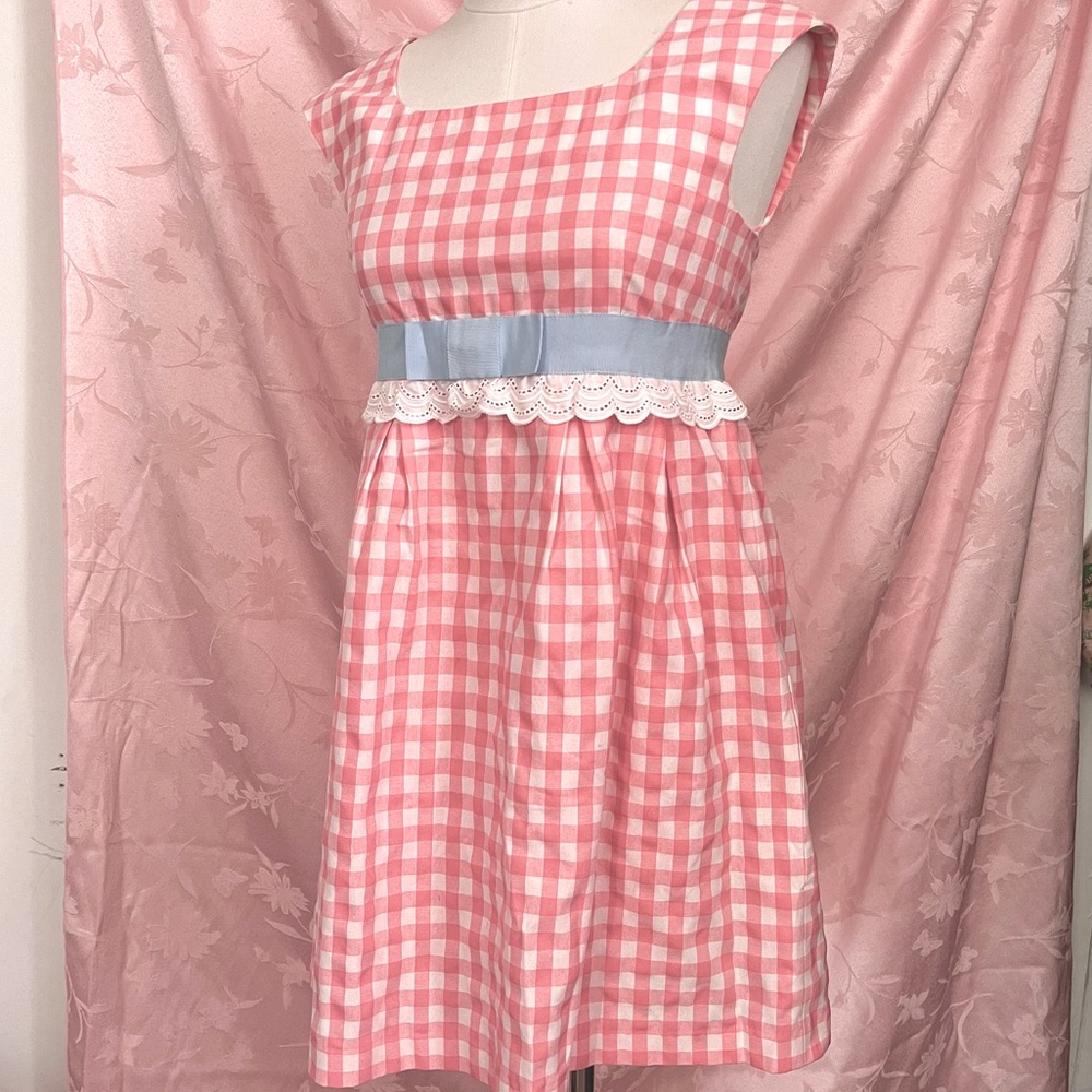 **MOVING SALE** Gingham picnic dress